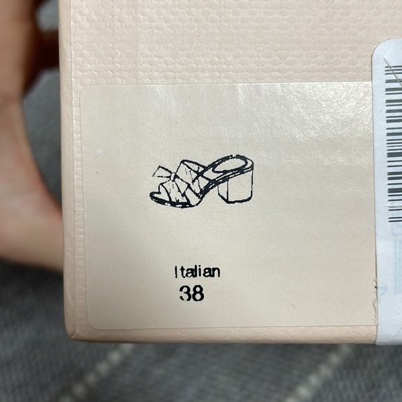 NIB Alexandre Birman Clarita Bow PVC & Leather Mules 38 - Picture 4 of 6